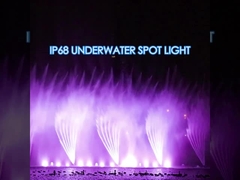 Lumière sous-marine à LED IP68 20W 40W 60W 80W DMX512