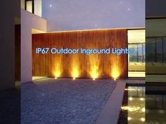 Lumière de chemin LED souterraine de 9 W IP67