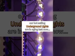 Lampes encastrables IP67 en test de vieillissement