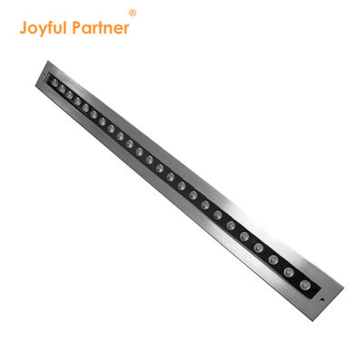 Lumière souterraine LED linéaire 1000MM IK08 RA85 24*1W 24*2W Pour projet d'éclairage de bâtiment