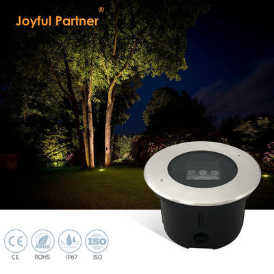 Lumières LED extérieures en aluminium dans le sol