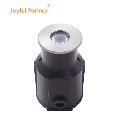 Lumière de piscine souterraine à LED mini recouverte de 1W 2W IP68 3000k 12V / 24V DC