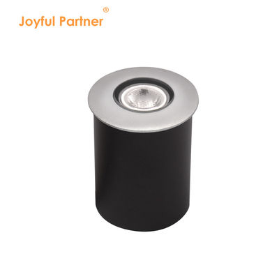 Lumières de piscine encastrées DC12 ~ 24V 1W 2W LED en acier inoxydable en couleur unique avec boîte noire ABS