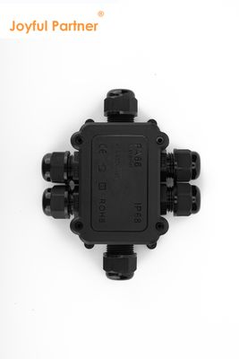 IP68 Boîte de jonction étanche à l'eau pour câbles en nylon extérieurs électriques Boîte de connecteur en plastique 2/3/4/5/6 voies