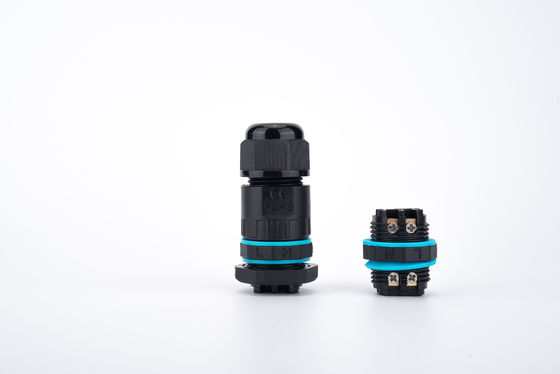 Connecteur rapide étanche à la poussière IP68 de nouvelle génération pour câblage électrique extérieur à 3 conducteurs à 2 voies