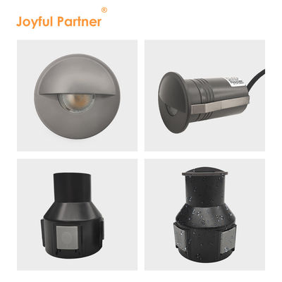 Lumières souterraines enterrées 3W imperméable à l'eau 24V blanc chaud Pour le paysage extérieur