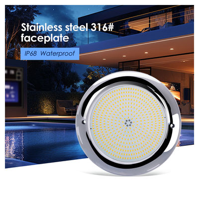 Lumières LED SPA SMD Par56 en acier inoxydable IP68 imperméable à l'eau AC12V Surface montée