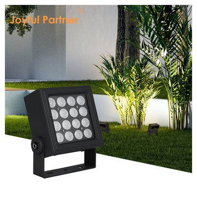 Éclairage de façade LED IP65 Antirouille Moulage sous pression Angle étroit 16W DC24V Pour mur de jardin