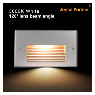 Nouveaux encastrés de marche LED Rectangle 3W SMD2835 170*106mm AC100-240V Couleur Blanc 3000K