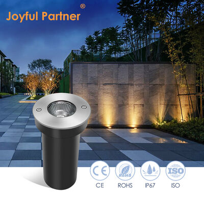 COB LED Lumières souterraines 6W IP67 corps en aluminium antipoussière encastré DIA85MM pour la cour extérieure