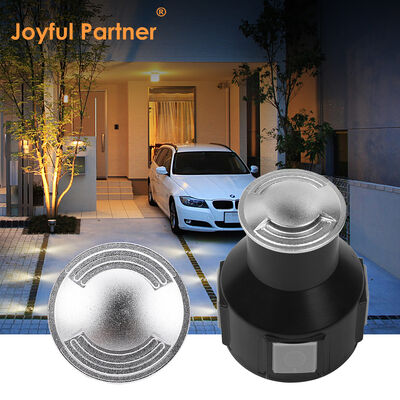 3W éclairage à l'intérieur du sol Matériau du corps en aluminium acier inoxydable 316 Couverture avant AC100-240V 3000K Avec câble 0,5M