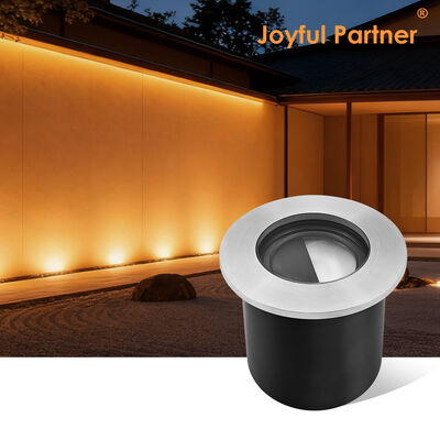 Éclairage souterrain à polarisation 4W DC12V 24V Angle de faisceau 30*40 degrés Indice IK 08 Boîtier en aluminium pur 6063#