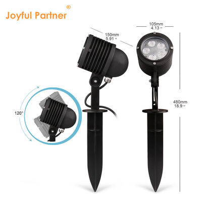 Lumière de jardin LED réglable 2700k - 6500k Proyecteur lumineux extérieur IP65