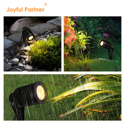 Lumière de jardin LED blanche chaude réglable IP65