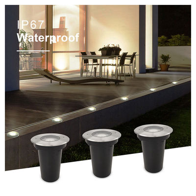 Éclairage souterrain LED extérieur de 6 W IP67 12V DC basse tension