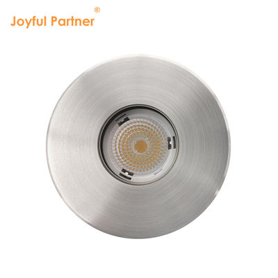 Mini-spot encastré de jardin extérieur, haute tension 100-240V, avec driver externe, 1W 3W, couvercle en acier inoxydable