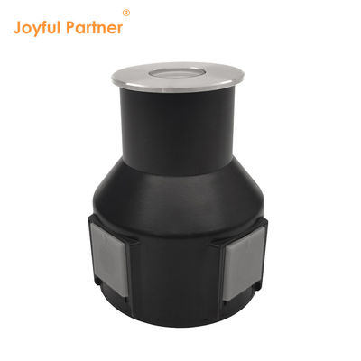 Mini-spot encastré de jardin extérieur, haute tension 100-240V, avec driver externe, 1W 3W, couvercle en acier inoxydable