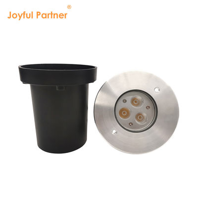 Lumières de jardin LED souterraines 3W 6W 9W DC12V-24V DIA108MM avec angle de rayon 30 degrés