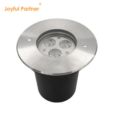 Lumières de jardin LED souterraines 3W 6W 9W DC12V-24V DIA108MM avec angle de rayon 30 degrés