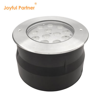 Lampes souterraines LED IP67 Aluminium 12W 24W 36W DIA185MM avec lentille asymétrique