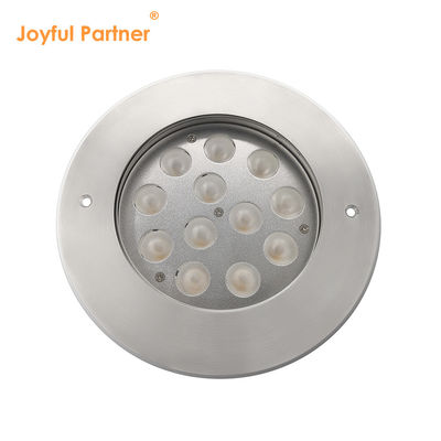Lampes souterraines LED IP67 Aluminium 12W 24W 36W DIA185MM avec lentille asymétrique