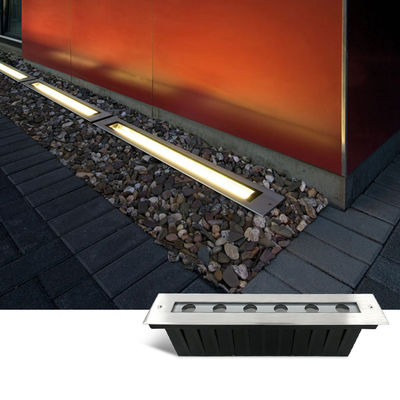 Lumière souterraine LED en retrait 2700k - 6500k IP67 Lumière de lavage par mur linéaire