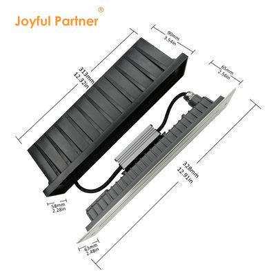 Lumière souterraine LED en retrait 2700k - 6500k IP67 Lumière de lavage par mur linéaire