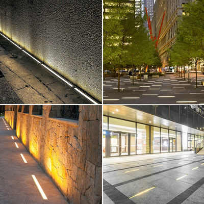 1 mètre de marche à travers LED Lumière souterraine 24w 48w extérieur et intérieur IP67