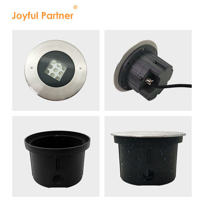 Lumières LED extérieures en aluminium dans le sol