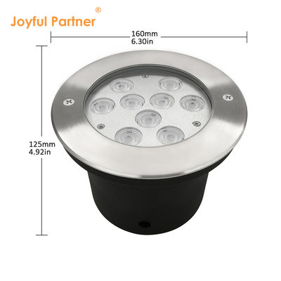 Lumière enterrée à LED souterraine 12V DC24V en acier inoxydable 304 avec 2 ans de garantie