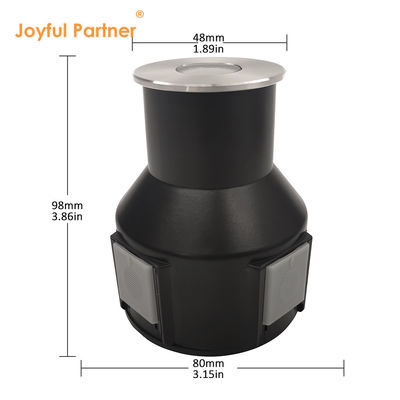 3W 3000K LED Lumière souterraine surélevée Lumière de paysage
