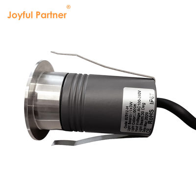 3W 3000K LED Lumière souterraine surélevée Lumière de paysage