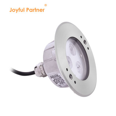 3W étanche IP68 LED piscine sous-marine lumière 316 SS RGB DMX512 étang lumière