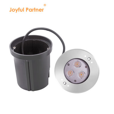 3W étanche IP68 LED piscine sous-marine lumière 316 SS RGB DMX512 étang lumière