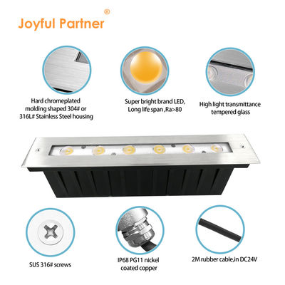 Lumière sous-marine de piscine 12v 24v DC IP68