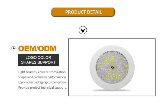 42W 12VAC Piscine immersible LED Lampes IP68 Monté sur le mur RGB LED