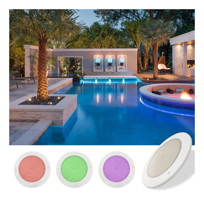 IP68 Lumière LED de table de piscine 12V 230MM Monture de surface Lumière sous-marine