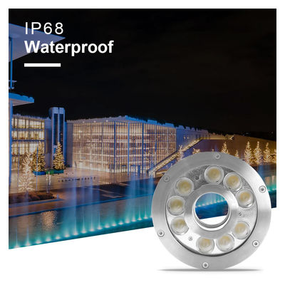 Lumière sous-marine à LED IP68 2700K - 6500K SS316 12V / 24V Compatible