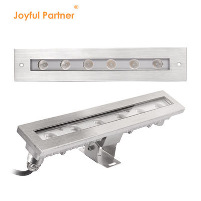 Lumière LED sous-marine IP68 6W 12W RGB3 en 1 290 mm de longueur avec support de montage