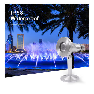 Lumières de piscine IP68 étanches Rgb Dmx SS 316