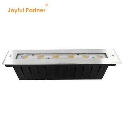 6W Lumière sous-marine linéaire extérieure basse tension IP68 6 PCS LED avec manche de montage en plastique