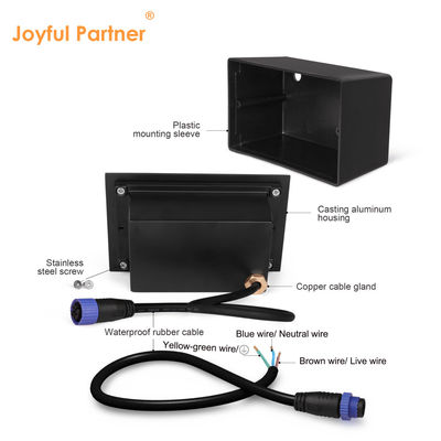 IP65 Lampes LED pour l'escalier 2W 6W Lampes LED pour l'escalier extérieur intérieur