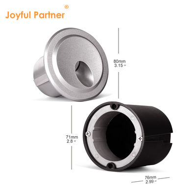 Lumière LED extérieure à mur en retrait IP65 Lumières LED en aluminium imperméable pour les escaliers