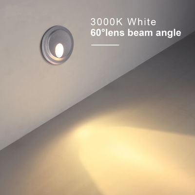 Lumière LED extérieure à mur en retrait IP65 Lumières LED en aluminium imperméable pour les escaliers
