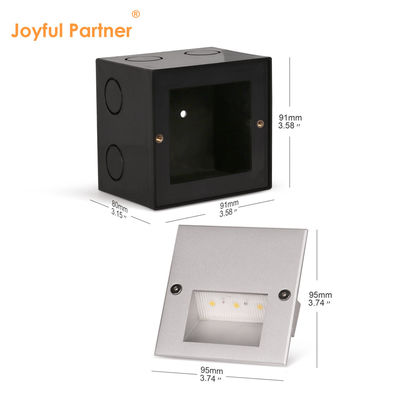 Lumière à pas LED 2W Osram SMD à revêtement mural IP65 Matériau en aluminium de conception moderne pour couloir