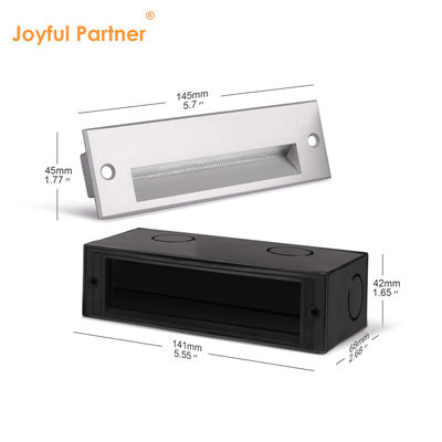 IP65 3W 5W LED encastrée murale lumière pas L'éclairage linéaire pour les escaliers de coin