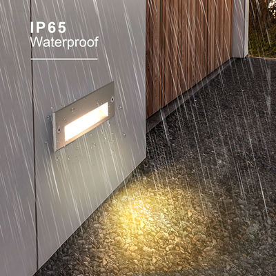Rectangle enterré LED Wall Pack lumières 220VAC 5W chaud blanc LED lumières de rue