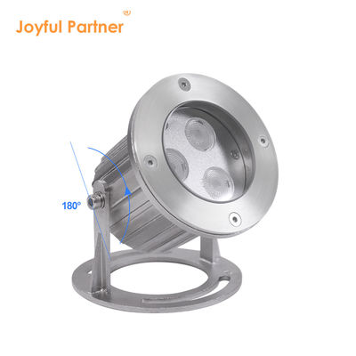 Lumières de bassin sous-marins en acier inoxydable 316L 3*2W IK Rate 08 2 Meter Cable