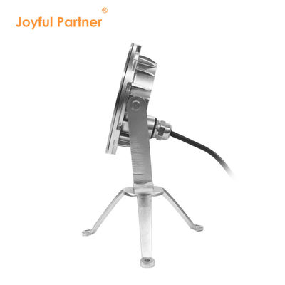 Projecteur sous-marin LED en acier inoxydable 316 RGB certifié CE RoHS avec trépied