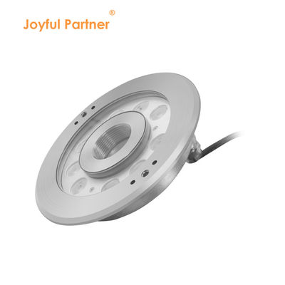 Lumière de fontaine LED immersible en acier inoxydable 9x2W RGB LED couleur IP68 DC24V CE certifié